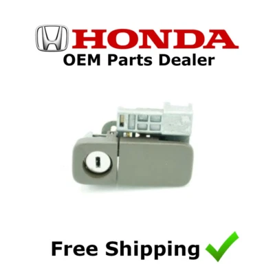 Conjunto de bloqueo de guantera Honda CR-V 2007-2011 gris Atlas *NH598L* NUEVO OEM Foto 1 de 4
