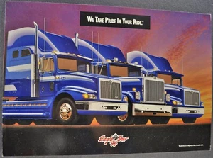 Hoja de folleto de camión International Eagle 1996 Richard Petty excelente original - Imagen 1 de 2