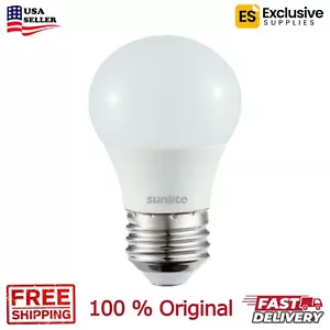 Sunlite LED A15 Fridge Bulb, 5.5W (40W Eq), 450Lm, E26, Dim, Frosted, 40K Cool - Picture 1 of 7