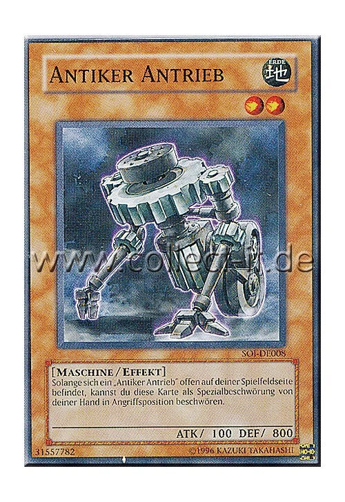 Yugioh SOI-DE008 Antiker Antrieb - unlimitiert - Bild 1 von 1