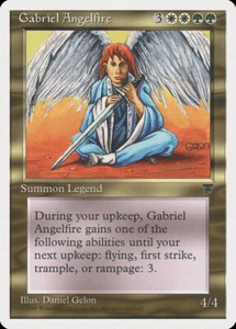 DAMAGED Gabriel Angelfire 76 Chronicles CHR MTG - Picture 1 of 1