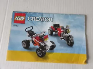 NOTICE LEGO CREATOR - 5763 - Imagen 1 de 1