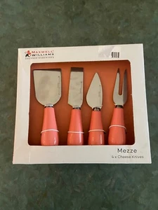 Set of 4 Maxwell & Williams Mezze Cheese Knives - Picture 1 of 2