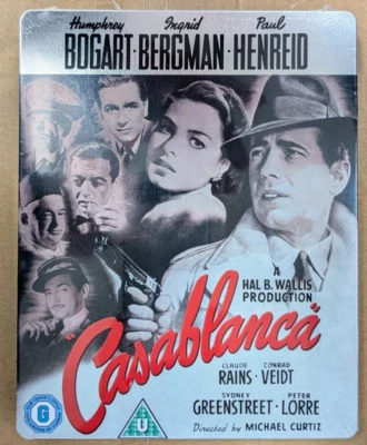 Casablanca blu ray collector's Steelbook - new and sealed - Image 1 of 4