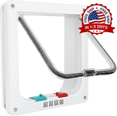 Solapa De Repuesto Para Puertas Para Perros Y Gatos Incluidos Tornillos (Blanca) — 第 1/4 张图片