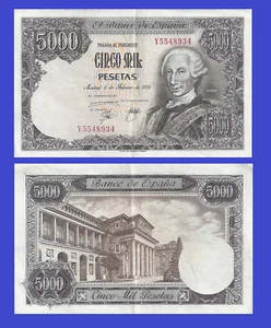 España España 5000 pesetas 1976 Reino Unido ---Reproducción - Imagen 1 de 1