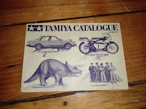 CATÁLOGO TAMIYA 1981 de colección Nissan Bluebird SSS-S Turbo Yamaha YZR500 GP - Imagen 1 de 4