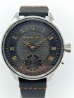 IWC Schaffhausen Wristwatch with Vintage Pocket Watch Movement Marriage 47mm 