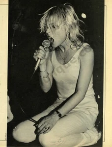 1978 Debbie Harry Black & White Ebet Roberts MAGAZINE PHOTO Fan Gift Idea (3984) - Picture 1 of 1