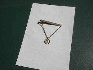 Original Shriners Krawattenschließe mit goldener Kette - Bild 1 von 3