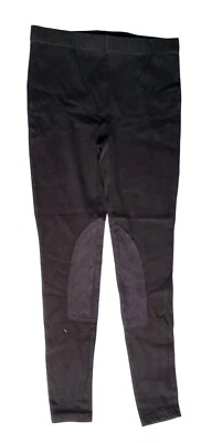 Pantalones Legging Lauren Ralph Lauren Para Mujer Talla Mediana M Mezcla Algodón Negros Foto 1 de 4