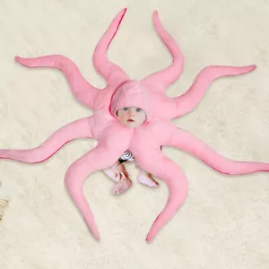Disfraz de pulpo bebé pulpo gigante - Portátil bebé pulpo de peluche Disfraz de animal - Imagen 1 de 6