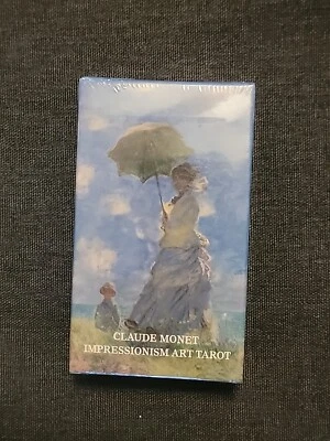 claude monet impressionism art tarot 78 Cards Deck Divination Fate Occult Oracle