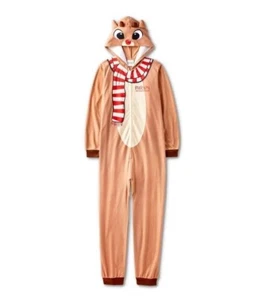 Rudolph the Red Nosed Reindeer Girl's, Boy's Hooded Holiday Pajama Sleeper - Picture 1 of 2