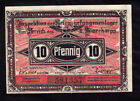 BEESKOW- GERMANY NOTGELD  - WW1 POW CAMP MONEY  - 10 PFENNIG
