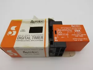 Syrelec Solid State Digital Timer 110Vac DNR Liquid Level Control Pump Down NEW - Picture 1 of 6