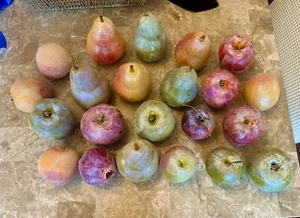 Schöne glitzernde Zucker Obst Wohndeko - 22 Stück - Bild 1 von 4