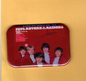 PAUL REVERE AND THE RAIDERS    REFRIGERATOR MAGNET  2X3 WITH ROUNDED CORNER
