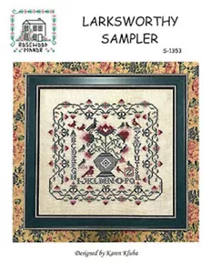 Larksworthy Sampler ~ Rosewood Manor - Imagen 1 de 1