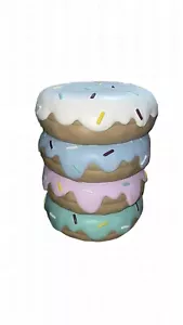 π© 2023 Pastel Donut Doughnut Stool / Side Table TikTok Viral HTF Brand New - Picture 1 of 1