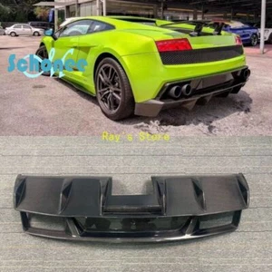 real carbon fiber rear bumper splitter diffuser for lamborghini gallardo 550 560 - Picture 1 of 7