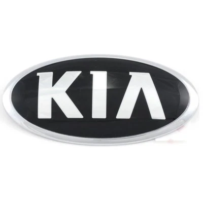 Parachoques delantero emblema capó marca con logotipo de Kia 2014-2018 Forte 5 insignia genuina adorno Foto 1 de 4