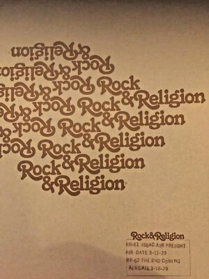 RADIO SHOW 3/11/79 ROCK & RELIGION: ISSAC AIR FREIGHT (LIVE), ERIC CLAPTON, MORE - Image 1 of 4
