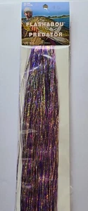 Flashabou Predator 20" long , 1/69" wide # 45 Holo. Sunset - Picture 1 of 3