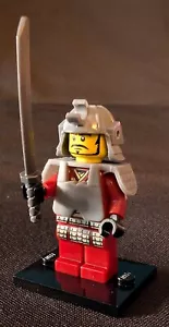 Lego Minifigure da Collezione Serie 3 2011 Samurai Warrior CMF - Foto 1 di 4