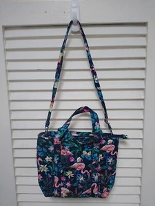 Vera Bradley Mini Borsa Vera in Giardino Fenicotteri - Foto 1 di 5