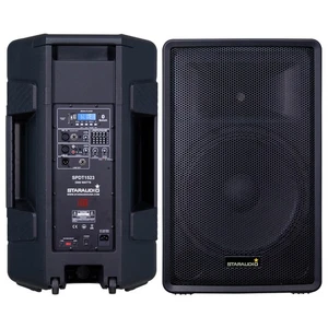 15" Active Powered PA Speaker Audio Stage Speaker  Studio TWS USB Loudspeaker - Picture 1 of 22