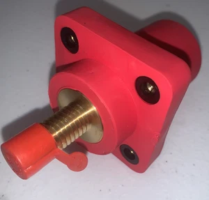 NEW CLS40MRSB-C 1/2-13" Threaded Red Male Stud MARINCO PANEL MOUNT 400A 600V - Picture 1 of 21