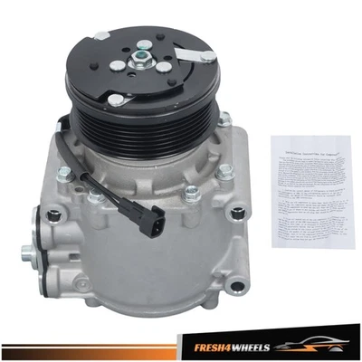 Compresor de aire acondicionado para Mercury Grand Marquis 2003-2004 2005 4,6 L 5,4 L V8 CO 2486AC Foto 1 de 4