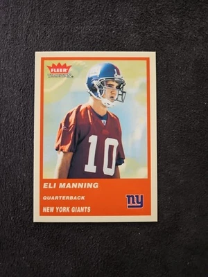 🏈2004 Fleer Tradition #331 Eli Manning Rookie Card RC🏈Near Mint or Better🏈 - Image 1 of 2