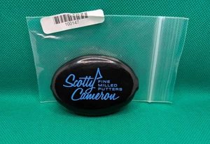 Scotty Cameron Coin Ball Marker Geldbörse Etui Gummi schwarz blau neu mit Tasche NOS - Bild 1 von 2