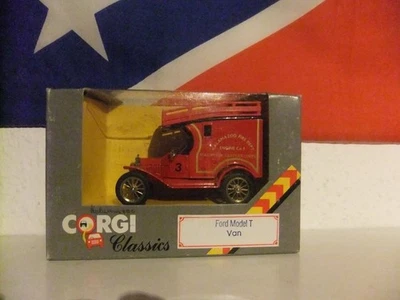Corgi Classics 1:43 Ford T Kleintransporter Kalamazoo Fire Dept. - Bild 1 von 2