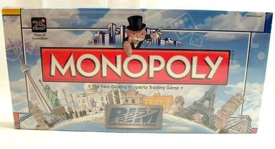 Monopoly 25th Anniversary Edition RIM (Research In Motion) ©2009 Factory Sealed! - Image 1 of 4
