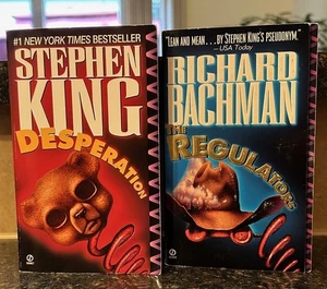 *NEW w/Shelf Wear Richard Bachman Stephen King Desperation & Regulators 2 PB LOT - Imagen 1 de 6