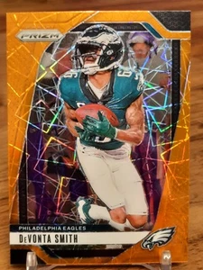 DeVonta Smith 2024 Panini Prizm Orange Lazer Prizm #234 Philadelphia Eagles - Bild 1 von 3