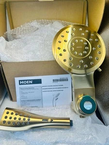 Moen 220C3EPBG Verso 1.75 GPM Multi Function Shower Head- Brushed Gold - Picture 1 of 4