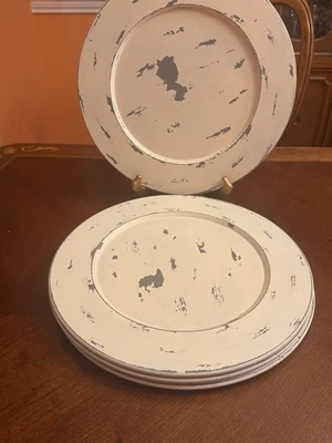 Robert Stanley Home Collection 13” Charger Plates. A Set Of 4 - Image 1 of 4