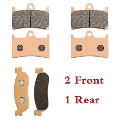 Pastillas de freno delanteras traseras YZF R6 para Yamaha YZF-R6 1999-2002 FA252 39P-W0045-00-00 Foto 1 de 4