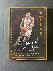 2015-16 Panini D Luxe NBA NY Knicks Mark Jackson 08/25 DLX-MJK Sehr guter Erhaltungszustand+ - Bild 1 von 2