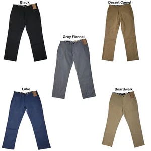Denali Men's Straight Leg Stretch Comfort Button-Through Rear Pocket Pant - Picture 1 of 9