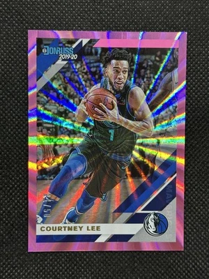 Donruss Courtney Lee Holo Pink Laser #50 #/50 2019-20 Foto 1 de 2