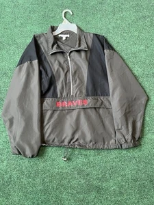 Atlanta Braves WEAR by Erin Andrews Damen Übergangsjacke Reißverschluss Large - Bild 1 von 5