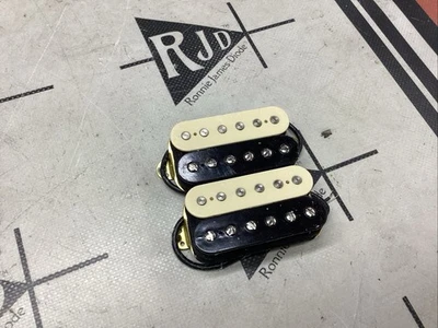 Juego de pastillas para guitarra eléctrica EVH Wolfgang EE. UU. Humbucker negro cebra alnico Foto 1 de 4