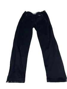 Pantalones De Colección Patagonia Cremallera Lateral Completa Forrados de Vellón Para Hombres M Negro Esquí Snowboard - Imagen 1 de 8