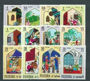 Arabia Sud Este (Fujeira) - Correo Yvert 72+A,13 ** Mnh Cuentos árabes - Imagen 1 de 1