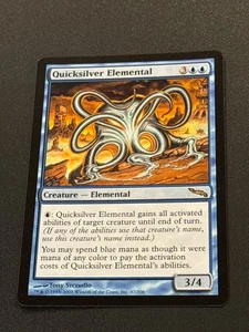 Mirrodin Quicksilver Elemental MTG Magic the Gathering NM - Picture 1 of 2